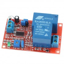 DC 24V 1-CH Adjustable Time Delay Relay Module Extension Board for AVR