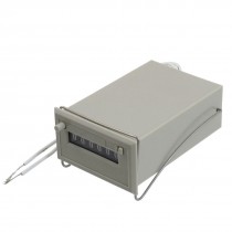 CSK6-DKW 24VDC 6 Digits 2 Wires Metal Support Lockable Electronmagnetic Counter