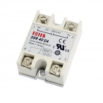 DC-AC Metal Base Solid State Relay SSR-40DA 40A Output AC 24-380V