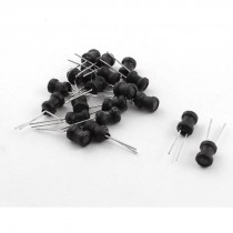 20Pcs 2.2mH 400mA 10% Tolerance Radial Coil Choke Inductor 6mm x 8mm