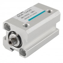 Pneumatic 12mmx25mm Double Action Thin Air Cylinder SDA 12-25
