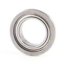 Silver Tone 7mm x 11mm x 3mm Sealed Flanged Shielded Ball Bearing