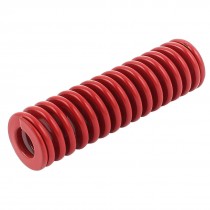 Red Medium Load Press Flat Coil Compression Die Spring 18mm x 9mm x 65mm