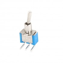 AC 125V 6A Right Angle Pin SPDT ON/ON Self Lock 2 Position Toggle Switch