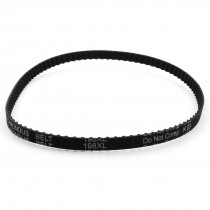 XL-198 99 Teeth 7.9mm Width Black Rubber Cogged Industrial Timing Belt 19.8"
