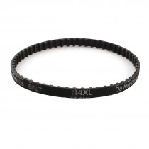 XL-114 57 Teeth 025 6.4mm Width Black Rubber Cogged Industrial Timing Belt 11.4"