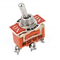 AC 250V 15A SPDT 3 Pin ON/OFF/ON Latching Control Toggle Switches
