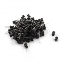 100 PCS 560UH 500mA 6x8mm 10% Radial Leaded Magnetic Core Inductors Black