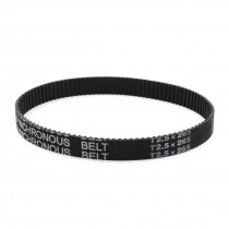 T2.5x265 106-Tooth 10mm Width Black Synchronous Timing Belt 10.4" for 3D Printer