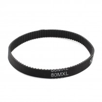 80MXL025 100-Teeth 203.30mm Girth 1/4" Width Single Side Cogged Timing Belt