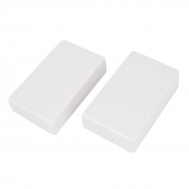 2 Pcs Sealed Plastic Enclosure Electronic Switch Junction Box 100 x 59 x 26mm