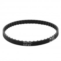 XL-98 49 Teeth 6.4mm Width Black Rubber Cogged Industrial Timing Belt 9.8"