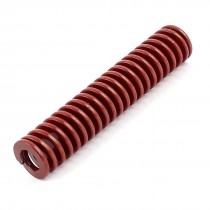Red Medium Load Press Flat Coil Compression Die Spring 12mm x 6mm x 60mm