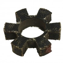 75mm 3 15/16" OD 6 Petal Rubber Fabric Shock Absorber Coupling Insert Spider