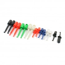 8Pair Round Colored Single Hook Clip Test Probe for Electronic Testing