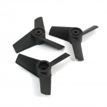 3Pcs 3 Blades Ducted Fan Inversion Propellers 55mm for 3mm Dia Motor Shaft