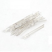 15 Pieces 3mm Round Head Infrared IR Lamp Light Emitting Diode 850nm Wavelength