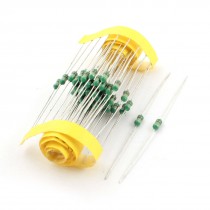 50 Pcs Through Hole Mount 8.2uH 0307 1/4W 10% Color Ring Inductors 3x7mm