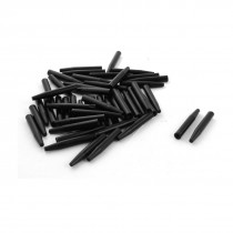 50Pcs 6x40mm Tapered Tip PCB Test Fixture Parts Plate POM Stand Holder Black