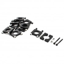 10Pcs 12mm Aluminum Clamp Clip for Carbon Fiber Tube RC Quadcopter Hexrcopter