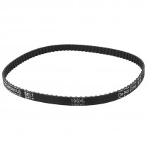 196XL Series 037 9.5mm Wide 98 Teeth 497.84mm Pitch Length Timing Belt Black