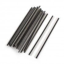 2 54mm One Row 60pin Through Hole Male Pin Header Connector 12mm 30pcs