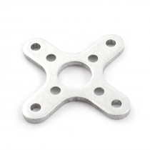 RC Airplane Helicopter Spare Parts Motor Mount Adapter Silver Tone