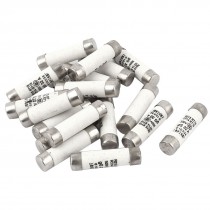 20Pcs R015RT19 Cylindrical Contact Cap Fuse Links 500V 32A 10x38mm