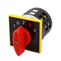 Ui380V Ith 5A 12 Screw Terminals 5P Rotary Cam Changeover Switch