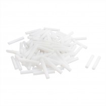 100Pcs 6x35mm PCB Test Flat End Fixture Parts Plate POM Stand Fixed Rod White