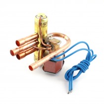 AC220V 240V 50 60Hz 4 Way 3MPA Heat Pump Reversing Solenoid Valve