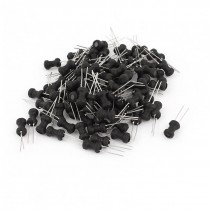 100pcs PCB Board Radial Lead Inductor 15uH 1A 6x10mm 10% Tolerance