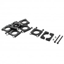 8 Pcs 20mm Aluminum Clamp Clip Fastener for Carbon Fiber Tube RC Multirotor