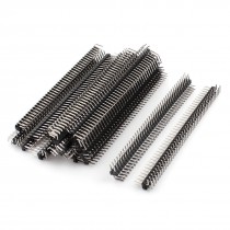 20Pcs 2.54mm Pitch 80-Pin Male Dual Row 90 Degree Pin Header Strip