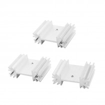 PCB Board Parts 34x12x25mm Aluminium Heatsink Heat Sink Cooling Fin 3pcs