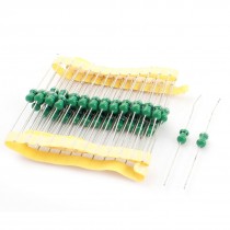 50 Pieces 56uH 10% 1W Power Axial Leaded Color Ring Inductors 5x10mm