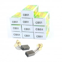 20 Pcs Electric Drill Motor 7mm x 5mm x 12mm Carbon Brushes