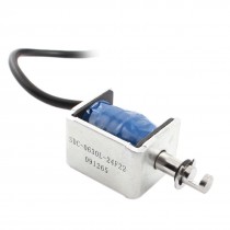 DC 24V 300g/5mm Lifting Pull Open Frame Actuator Solenoid Electromagnet