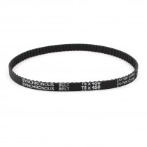 T5x450 90 Teeth 5mm Pitch Rubber Cogged Industrial Timing Belt 450mm