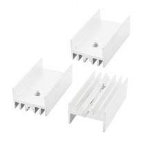 PCB Board 15x10x25mm Aluminium Heatsink Heat Sink Cooling Fin 3 Pcs