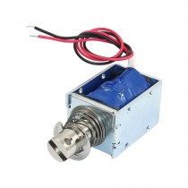 DC 12V 5.6Ohm 1kg Force 10mm Stroke Open Frame Electric Linear Solenoid