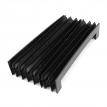 Flexible Stretchy 25cmx24cmx4.5cm Dust Protective Cover Black for CNC Machine