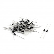 50Pcs Axial Leads FR154 1.5A 500V Low Voltage Drop Rectifier Diode