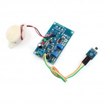 DC 24V 0-20S Hall Effect Sensor Delay Alarm Buzzer PCB Circuit Module