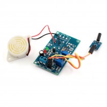 DC 24V Normally Open Viberation Alarm Buzzer Time Delay Module Blue