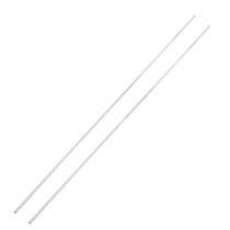 2 Pcs Stainless Steel Straight DIY RC Car Gear Shaft Axle Rod 500mm x 3mm