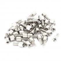 40Pcs M2.7x7mm Male to Female Thread Hex Standoff Hexagonal Spacer