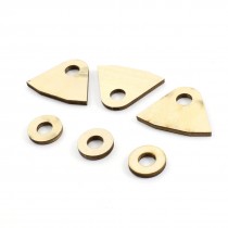 3 Pcs RC Boat Ship Spare Part Motor Stand for 4.76mm Shaft Copper Pipe