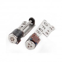 2Pcs 31000RPM DC2.8V 2-Phase 4-Wrie 2mmx15mm Screw Pole Micro Stepper Motor