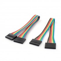 8" Length 8Pin Female to Female Dual Ends Jumper Wire Connector 2 Pcs